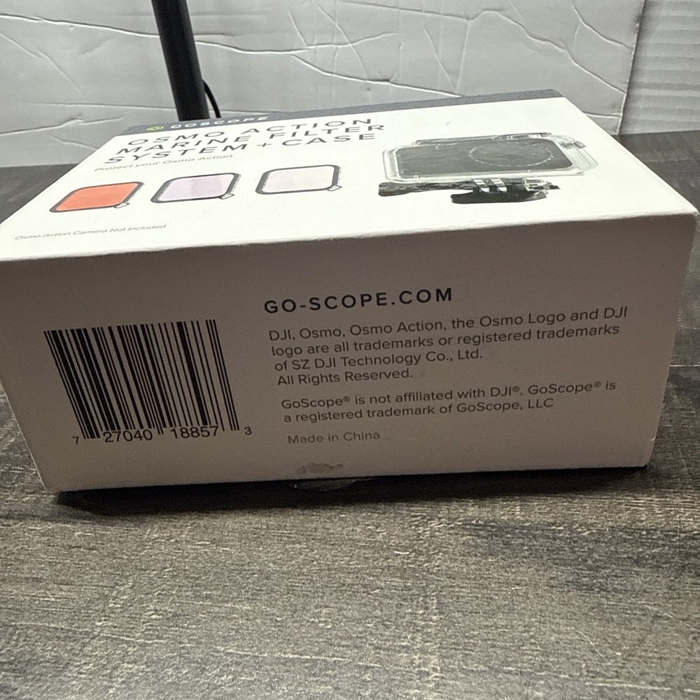 Goscope Osmo Action Marine Filter System with Dive Case