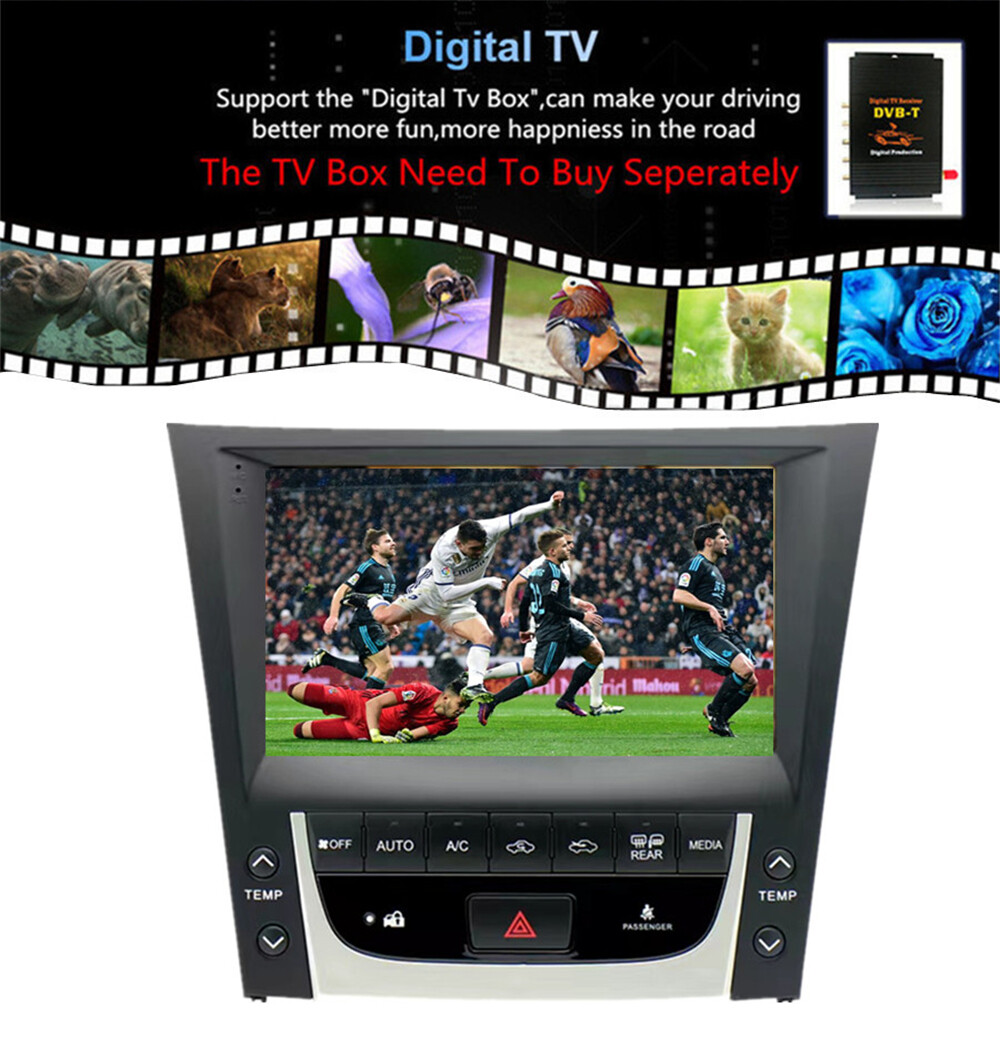 9" Stereo Radio GPS Wifi FM For Lexus GS GS300 GS350 GS430 GS450 GS460 2005-2011