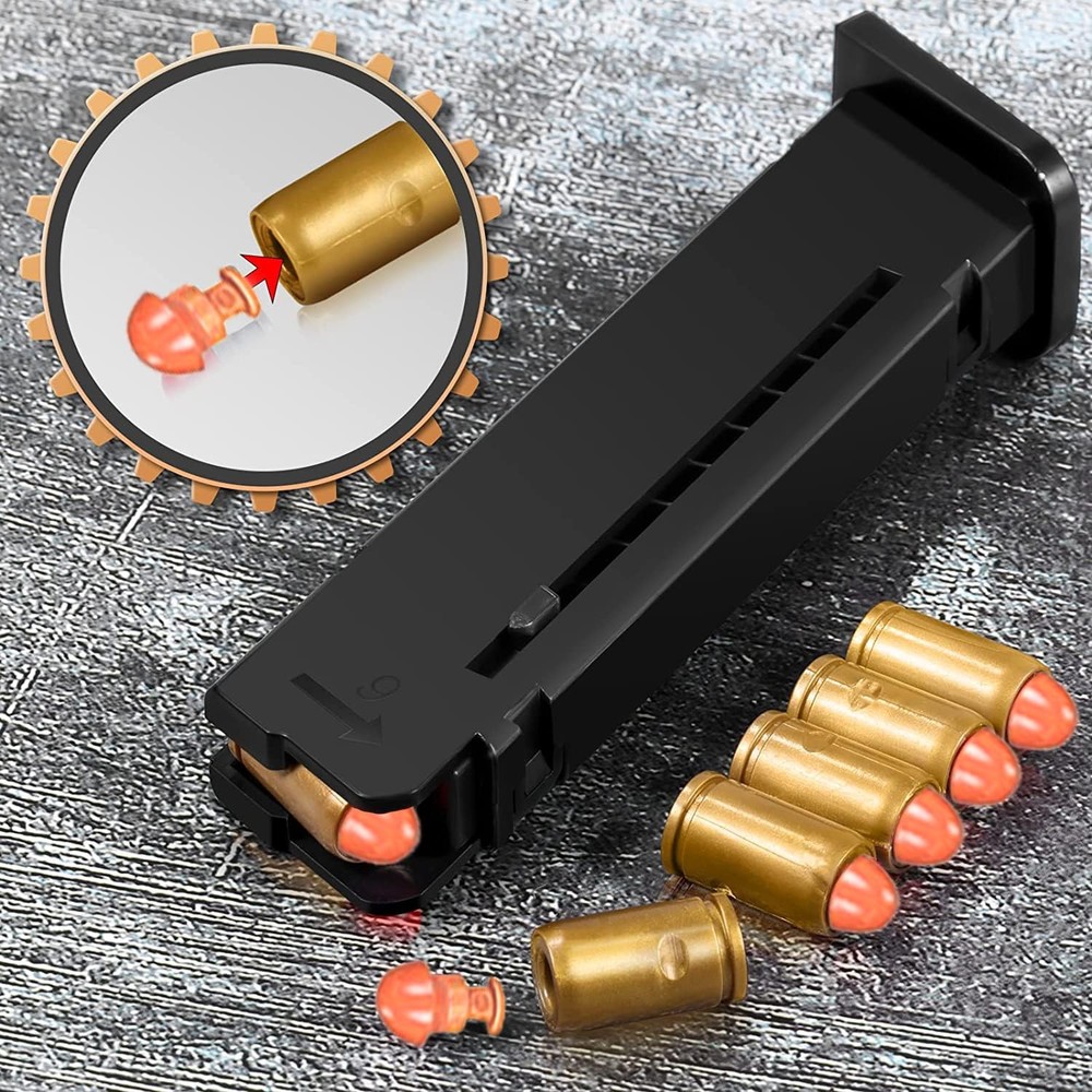 Dreamplay Shell Ejecting Toy Gun VP9 Realistic Automatic Pull Back Action