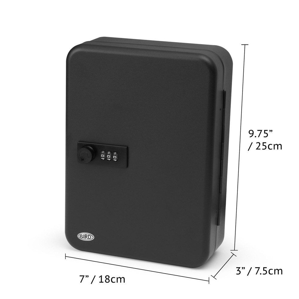 Black 48 Key Combination Key Cabinet