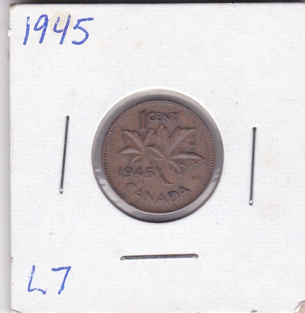 1945 Canada One Cent L7