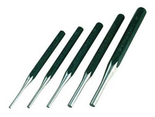 ATD Tools 762 Roll-pin Punch Set, 5 pc.