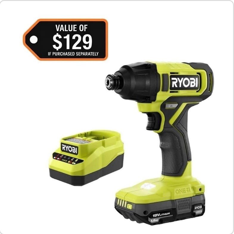 18 V ONE+ 1/4" Impact driver tool