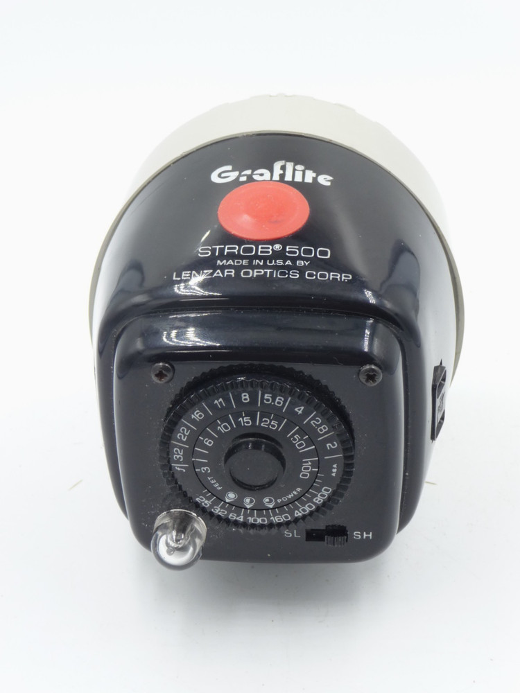 Graflex Graflite Strob 500 Flash Head only, no cables or battery