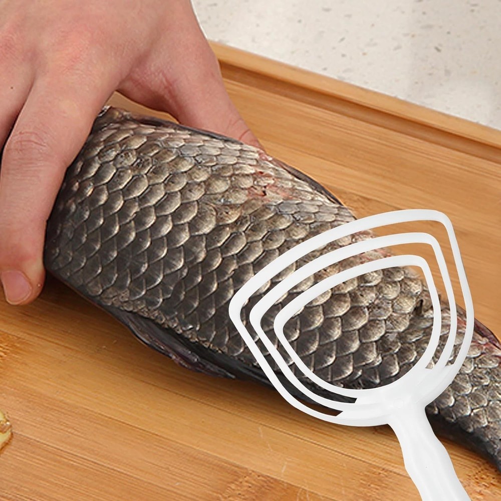 4 Pack Bone Dust Scraper Meat Scraper Set Bone Dust Remover Fish Scale