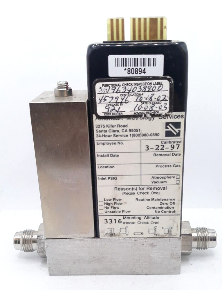 Unit UFC-1100 Mass Flow Controller Range 10 SLM Gas N2