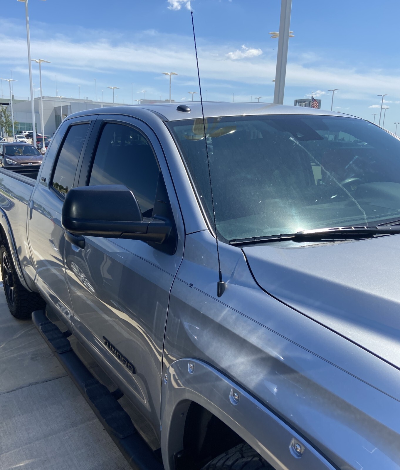 15" Antenna Black Metal for Toyota Tundra 2000-2019