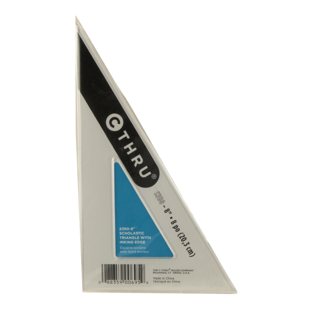 Scholastic 30/60/90 Triangle 8In