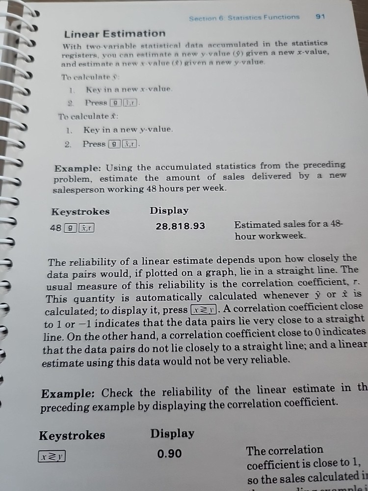 Hewlett Packard HP-12C Owner's Handbook And Problem-Solving Guide 4/86