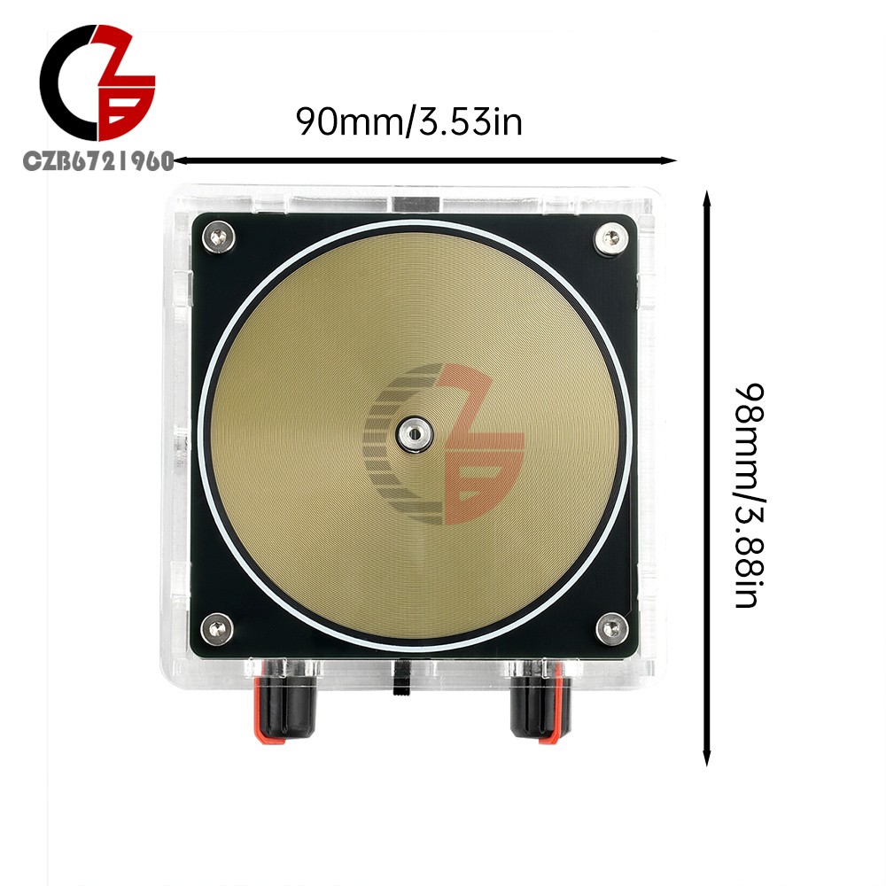 Bluetooth Music Tesla Coil Plasma Loudspeaker Touchable Artificial Lightning DIY