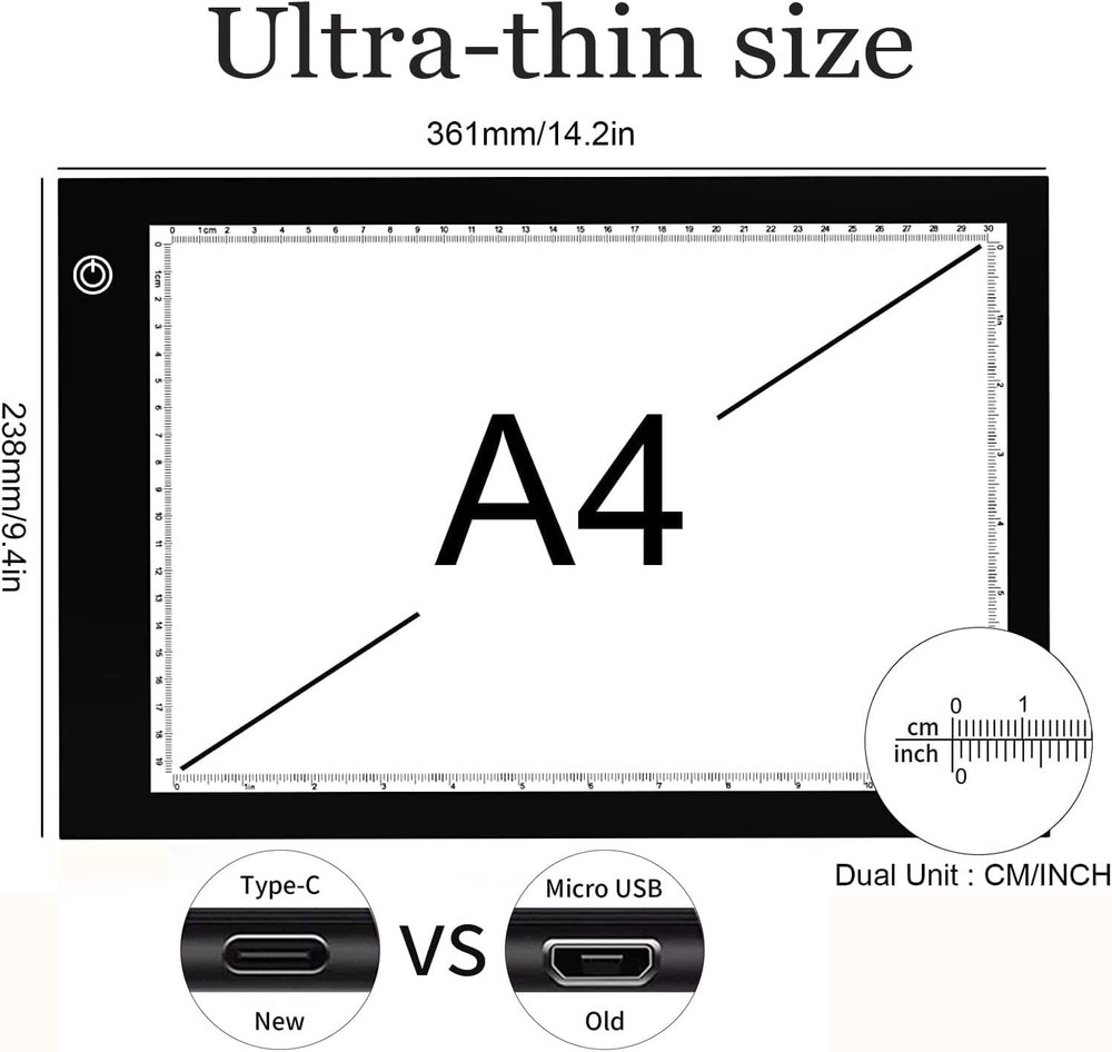 USB Light Box for Artists, Animation