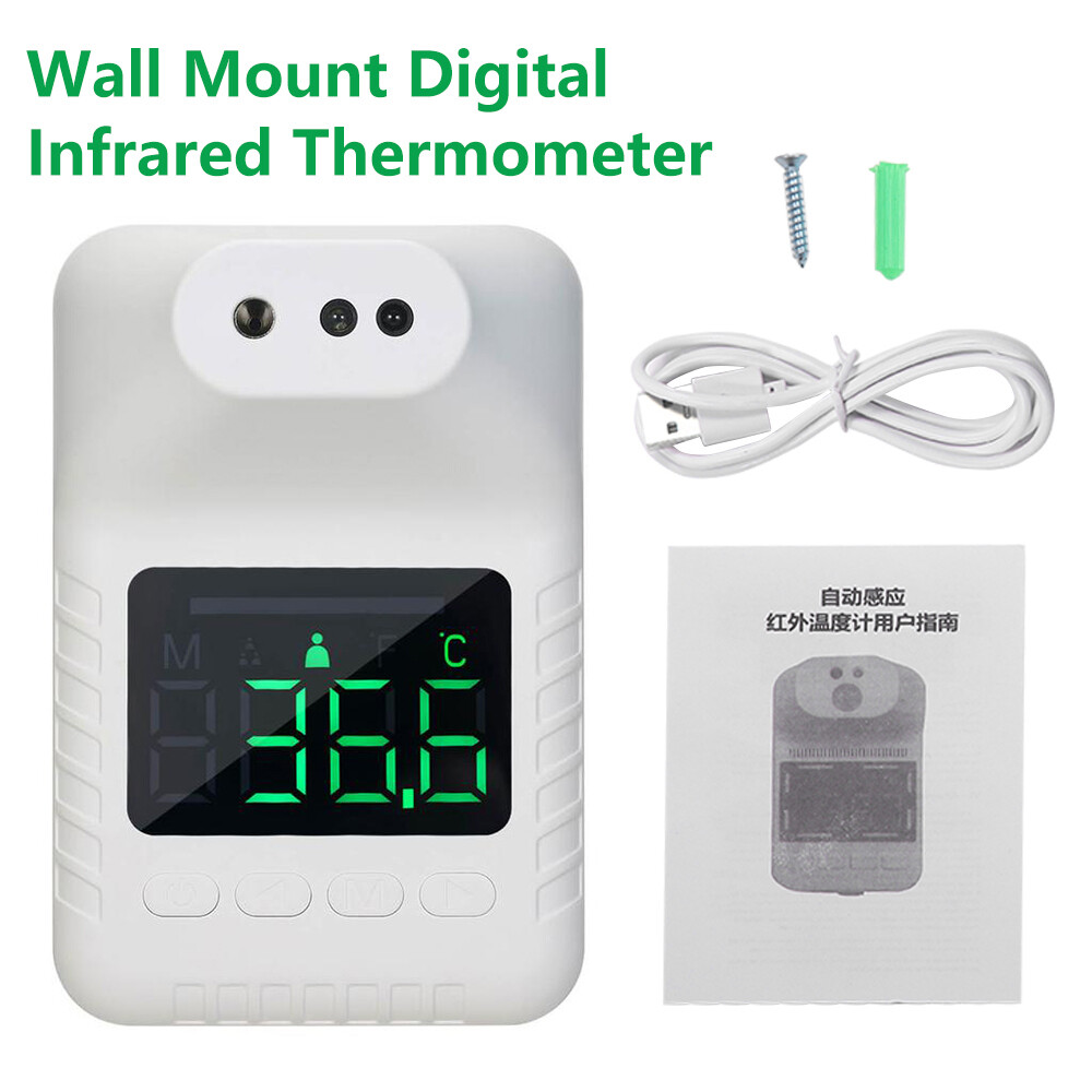 Hot Sell Wall Mount Digital Infrared Thermometer Automatic Non Contact Forehead