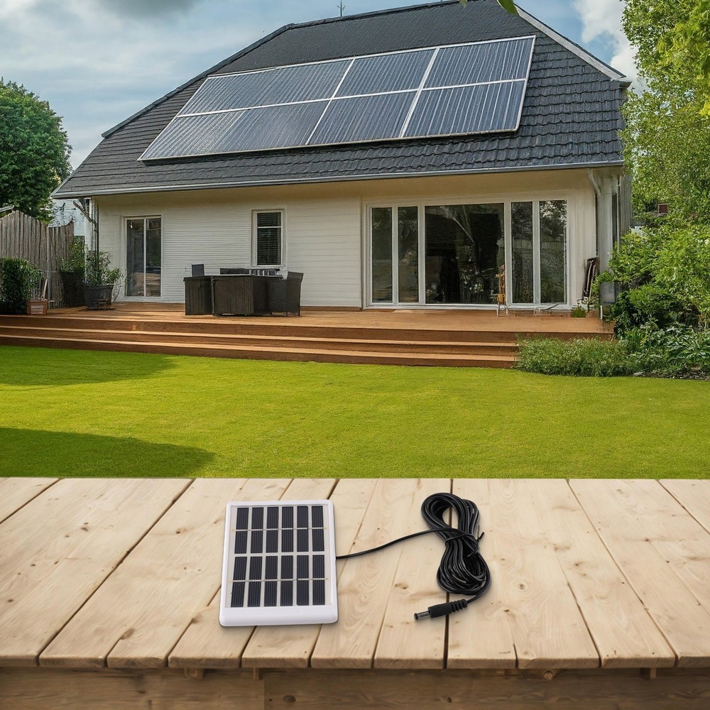 For Batteries Portable Solar Panel Compact Solar Panel Multiple Charging Options