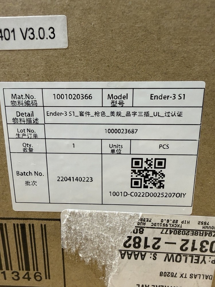 Creality Ender 3 S1 3D Printer