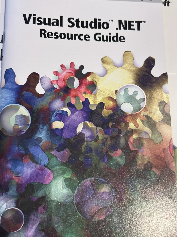 Microsoft Studio.net 2002 Enterprise Developer Full Retail Complete