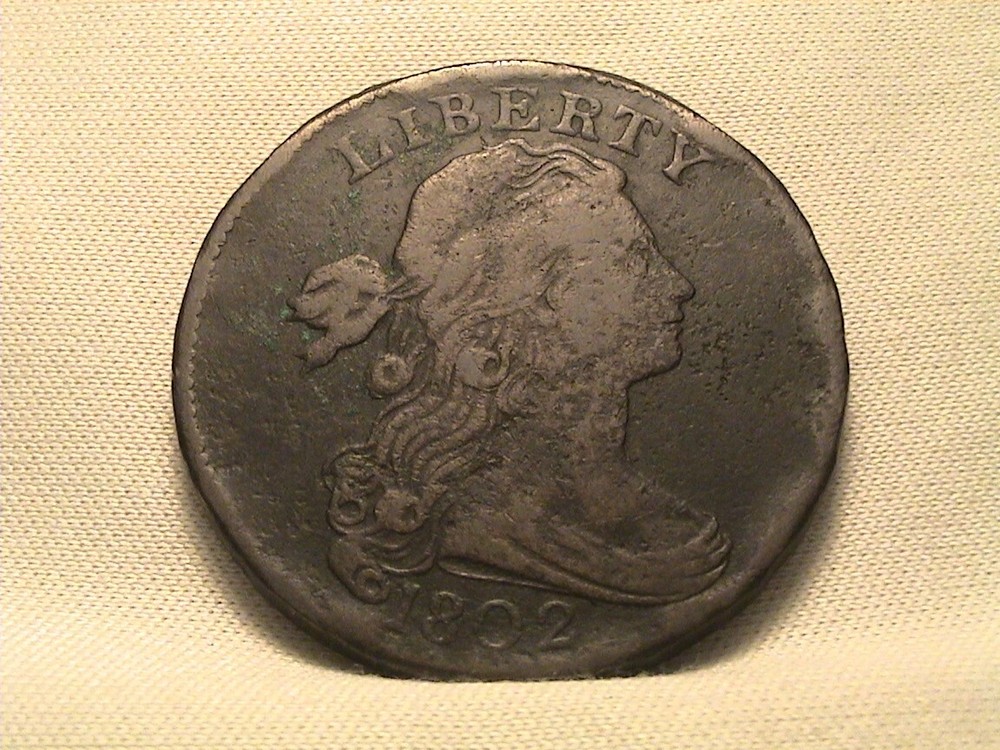 1802 Draped Bust Large Cent NC 1 R5+