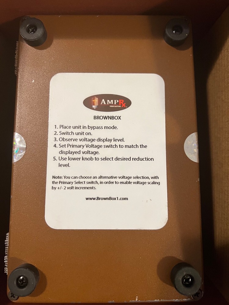 Brown Box by Amp Rx