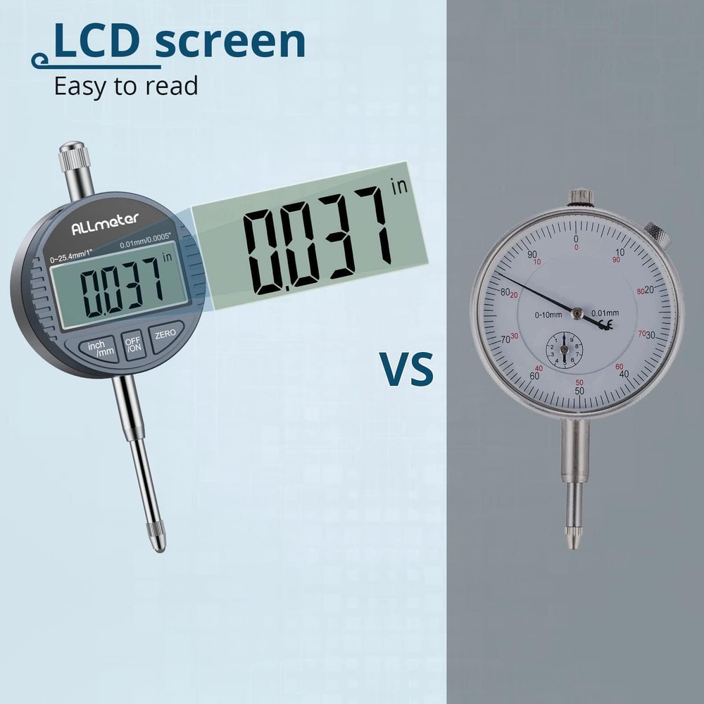 Digital Dial Indicator 0-25.4mm & Coaxial Centering Test Indicator...