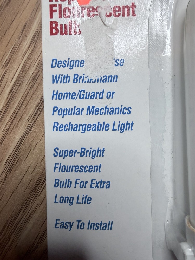 1997 Brinkmann Home/Guard Replacement Fluorescent Bulb