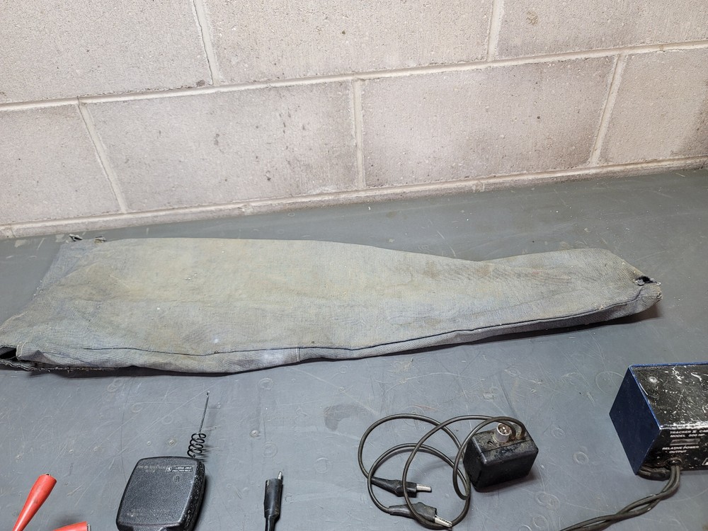 PROGRESSIVE ELECTRONICS MODEL 500K 500HP TRACKER CABLE LOCATING SYSTEM LOT AS-IS