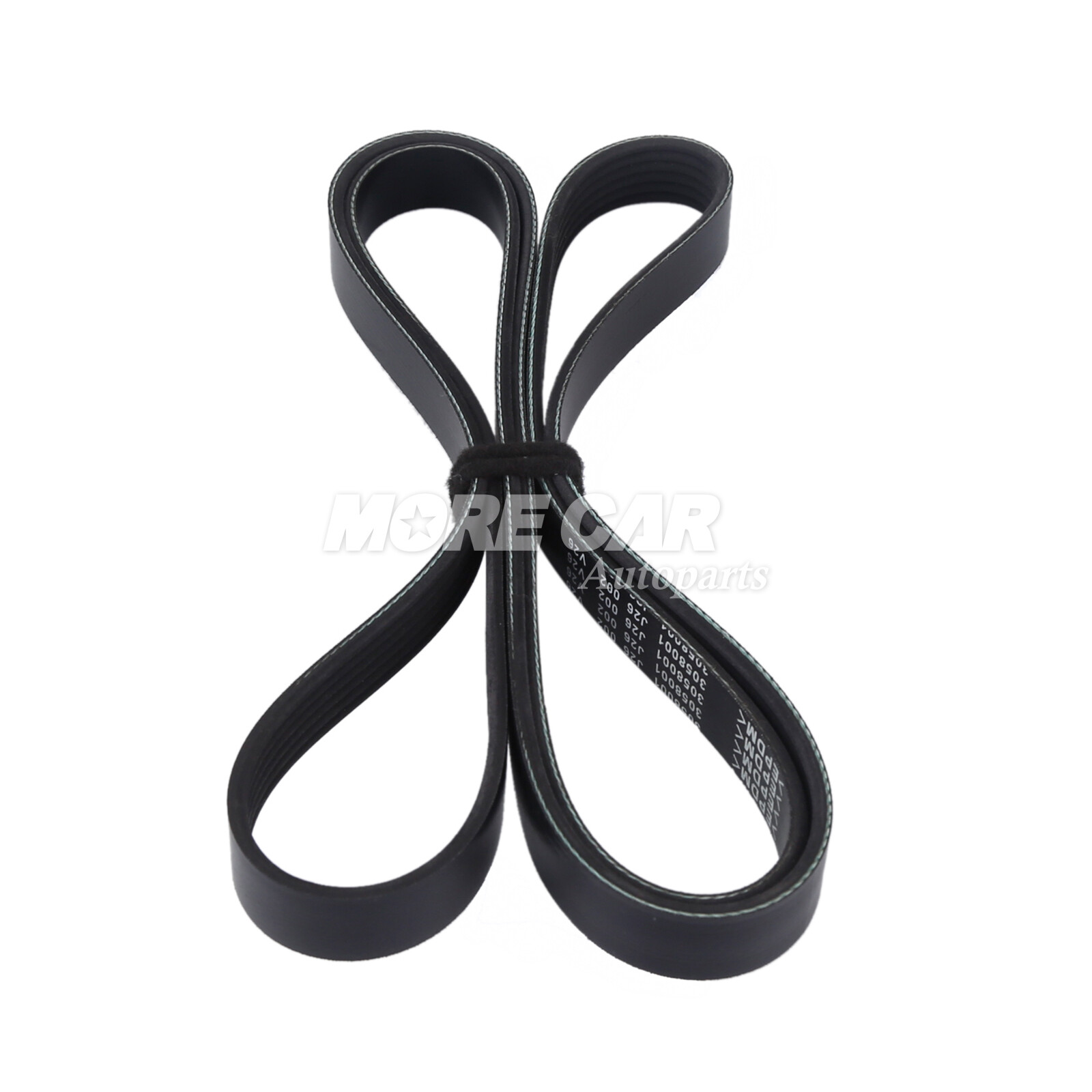 EPDM Serpentine Belt 6PK1875 for 03-08 Toyota Matrix Corolla Celica 1.8L l4 GAS