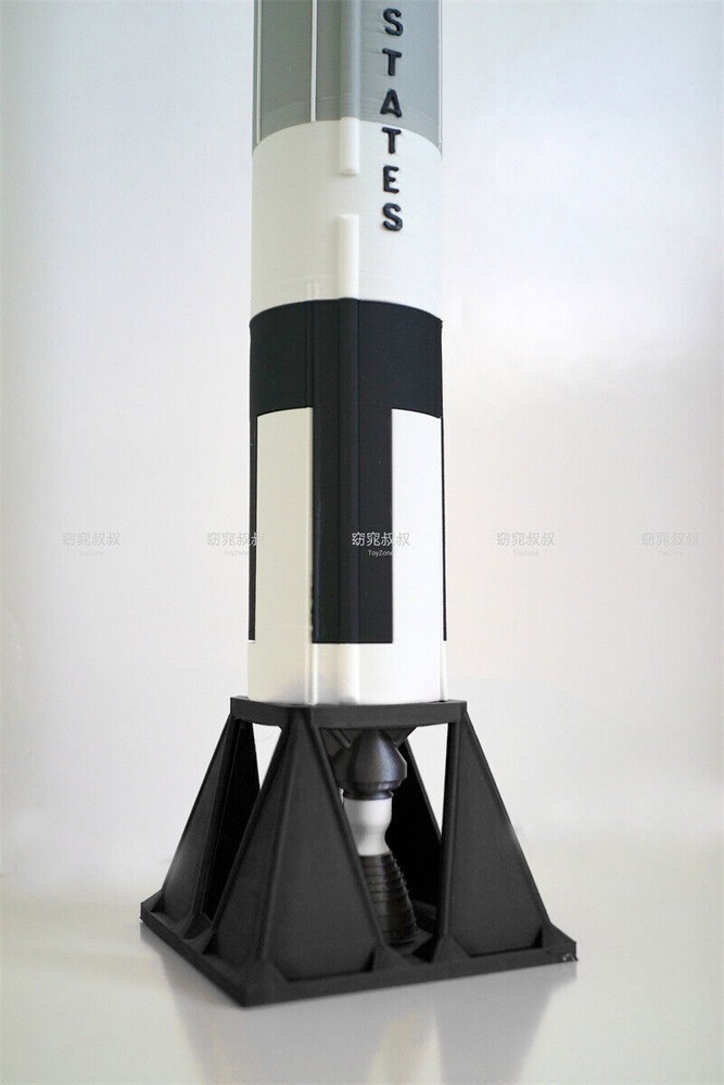 1:72 Scale Gemini TitanII Rocket Model Finished Painted Spacecraft PLA DIY Model