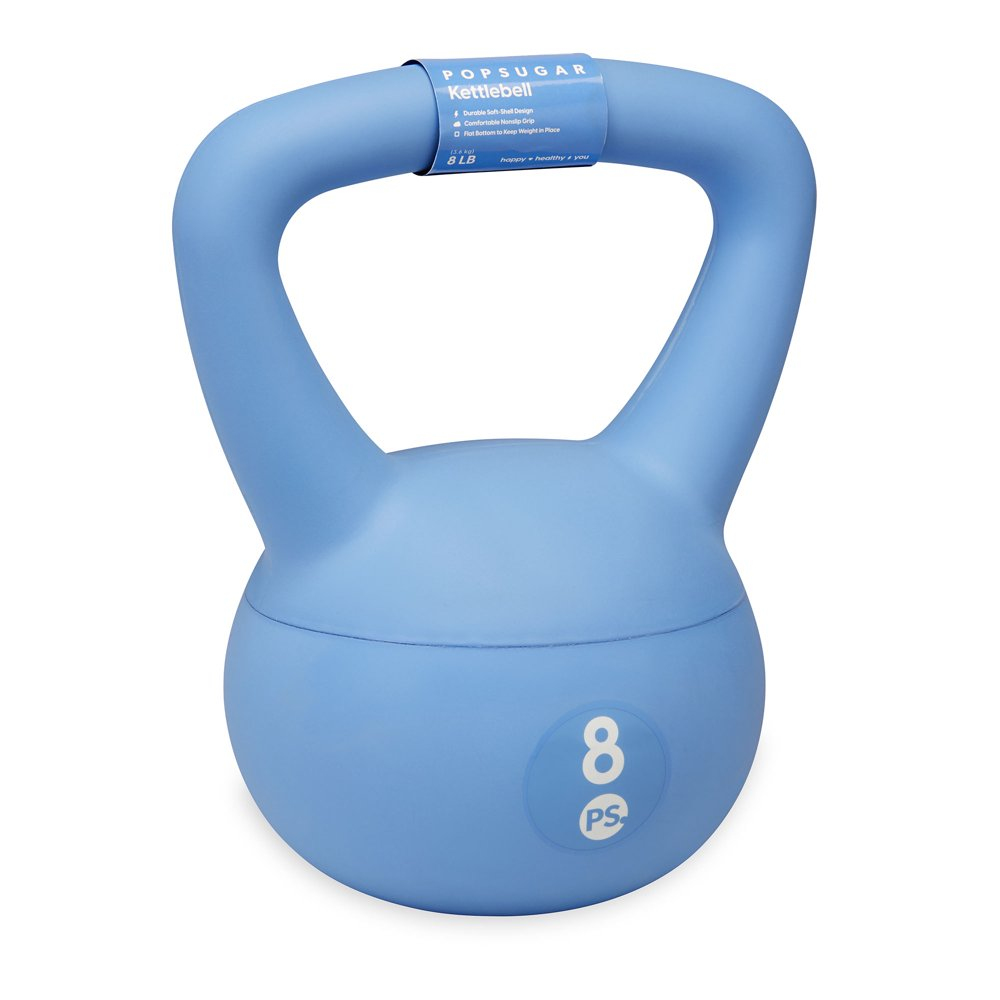 8Lb Soft-Shell Kettlebell, Periwinkle