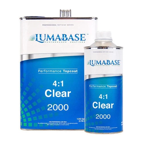 Lumabase 2000 4:1 Clearcoat Quart Kit (Activator Included)
