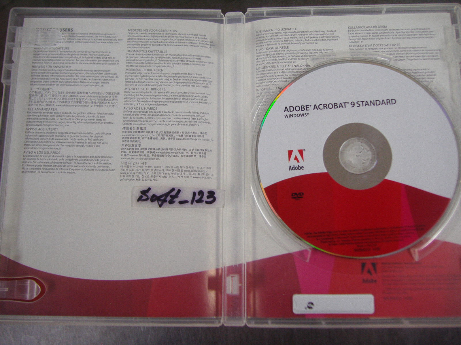 Adobe Acrobat 9 Standard for Windows PC Liceensed for 2 PCs =PERMANENT VERSION=