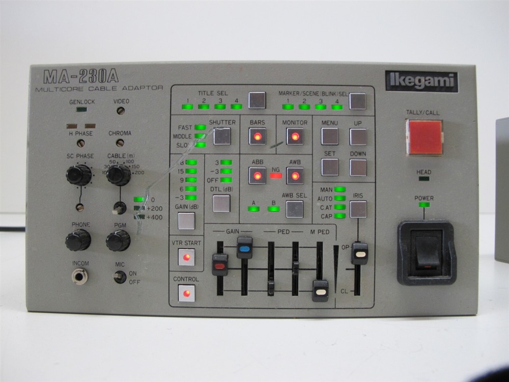 Ikegami MA-230A Multicore Cable Adaptor