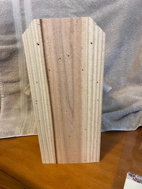 handmade red cedar bird house