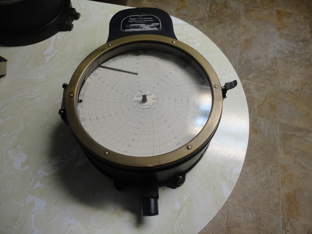 Taylor Instruments recording thermometer 1930