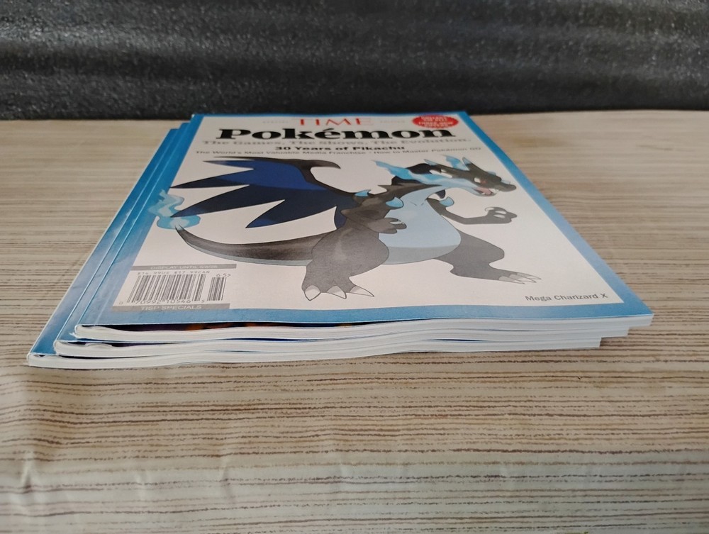 Special Time Edition Pokemon Games Show Evolution Mega Charizard X Cover