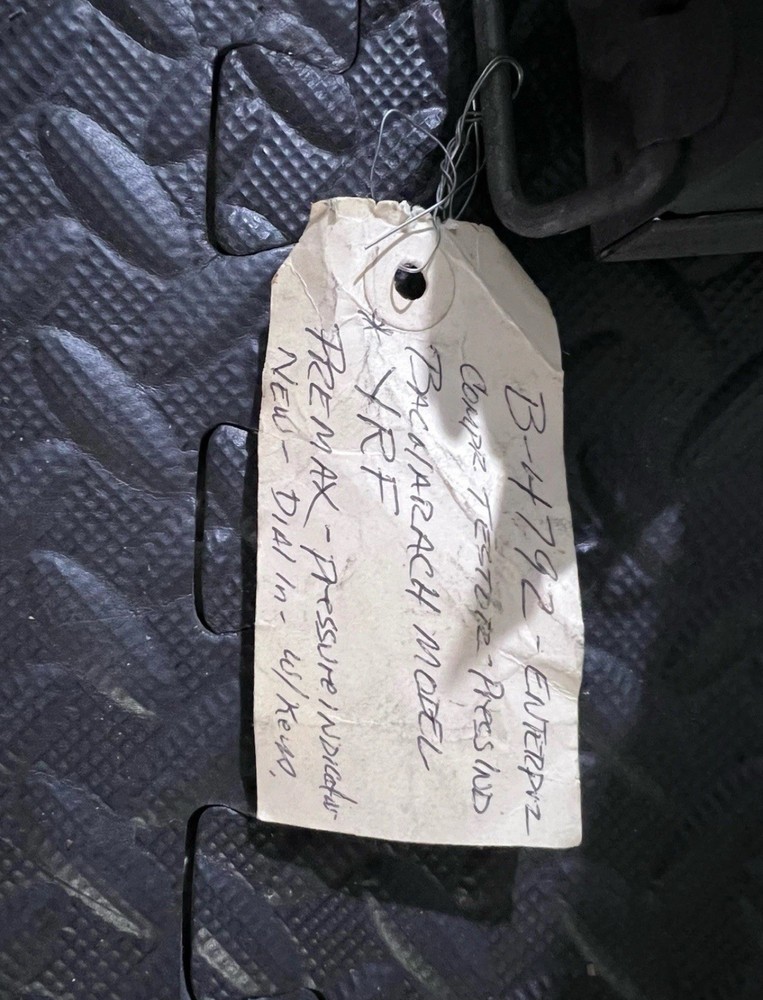 BACHARACH PREMAX DIESEL ENGINE PRESSURE INDICATOR TOOL MODEL YRF