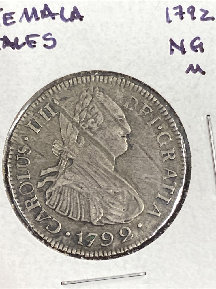 1792 guatemala 2 reales