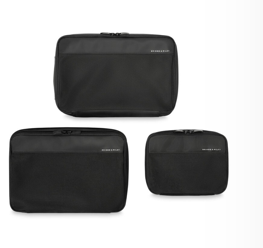 3pc Set BRIGGS & RILEY Carry On Compression Packing Cube Set