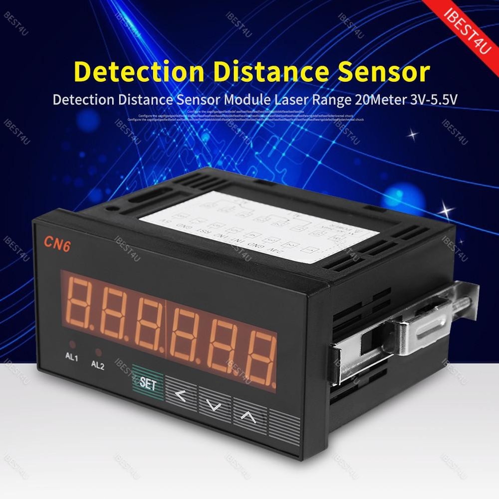 6-Digital Multifunctional LED Counter Grating Encoder Display Meter Relay 220V