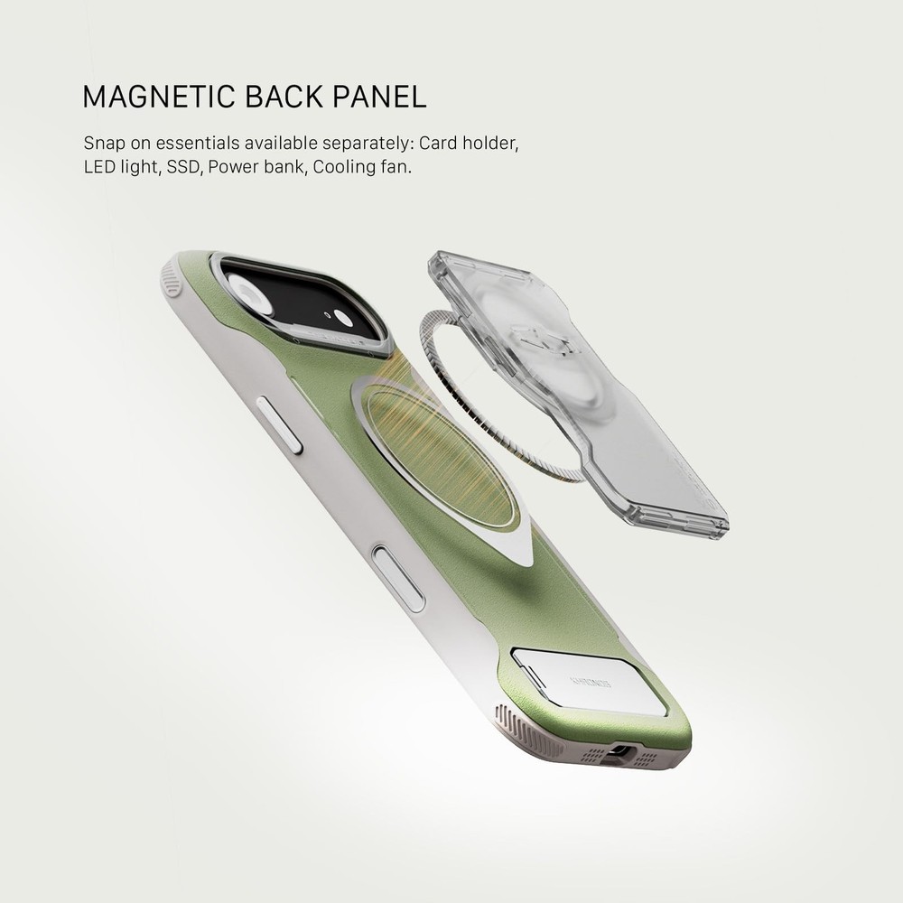 Tilta Khronos Lite Case Compatible with iPhone 17 Pro | Lightweight Mobile Cage