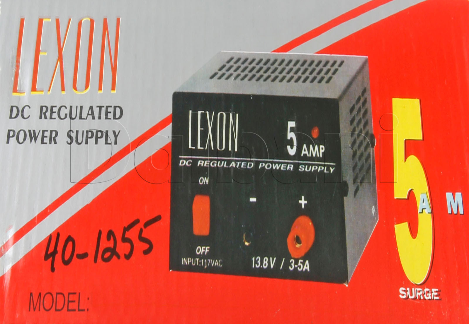 DC Regulated Power Supply 110V AC to 12.5V DC
