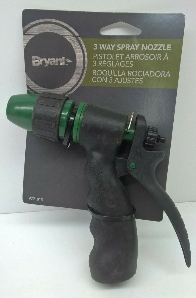 Bryant 3-way Hose Spray Nozzle