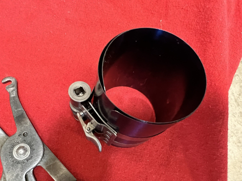 KD PISTON RING COMPRESSOR SET WITH LOTS OF EXTRAS