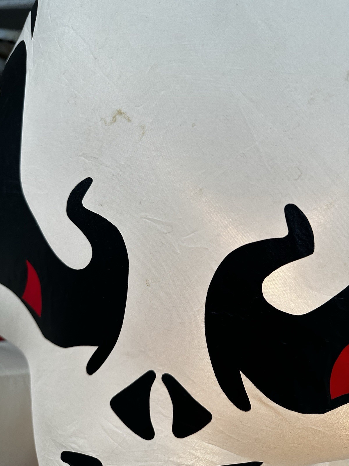 7 Feet Tall Inflatable Ghost Whirlwind Globe Flying Bat Skull Halloween Grave