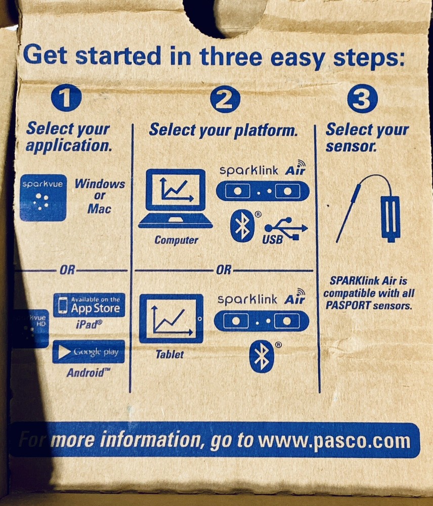 PASCO Sparklink Air Interface, PS-2011