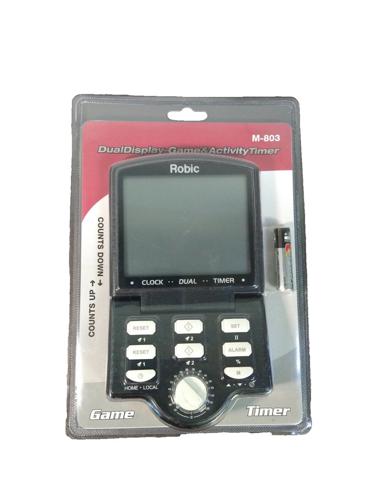 Clock Timer Robic Basketball M803 Big Game Timer, Black