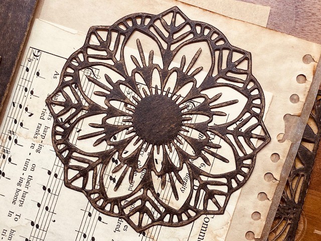 One lace doily cutting die "Anya"
