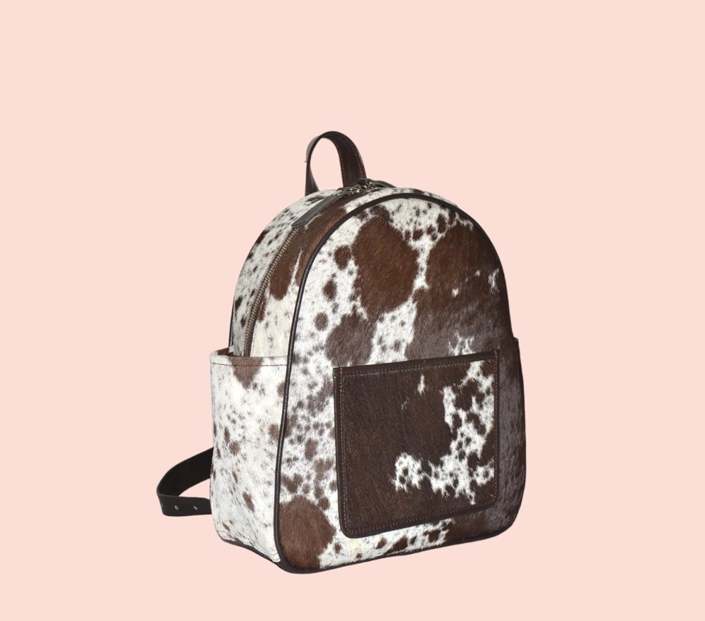Cowhide Leather Backpack