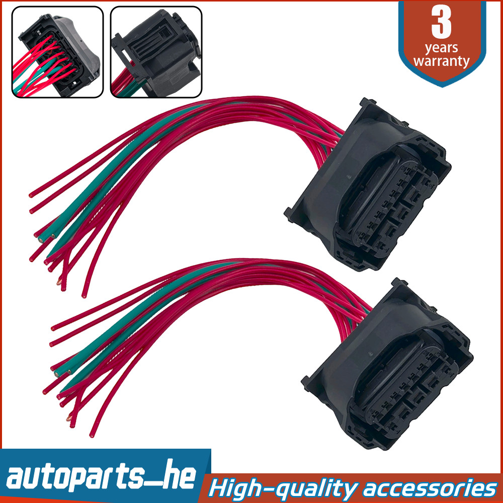 2PCS Headlight Plug For BMW E90 LCI E91 E92 E93 3 Series 61132359991