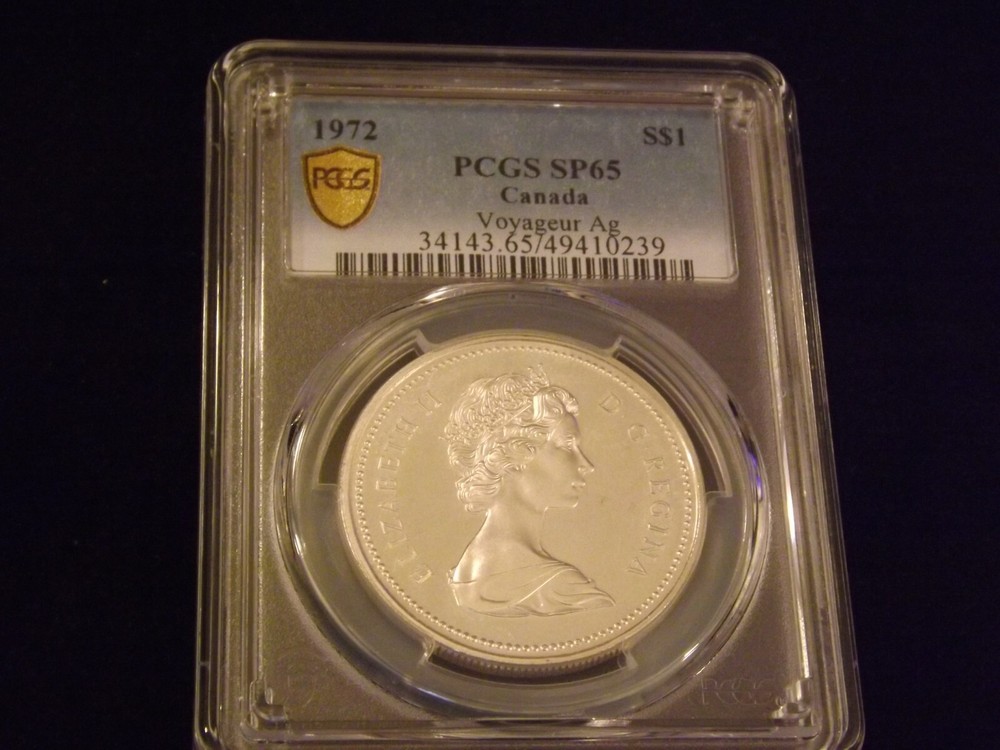 1972  $1              Canada             PCGS  SP 65