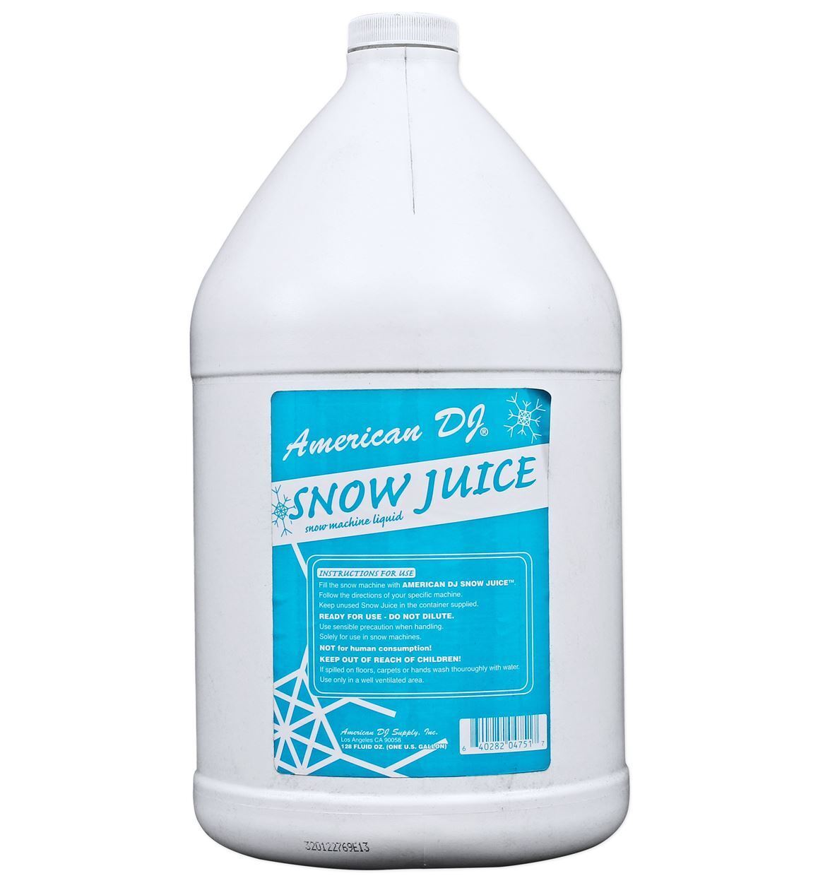 American DJ Snow Fluid/Juice Gallon of Water Based Snow Liquid (See Our Store)
