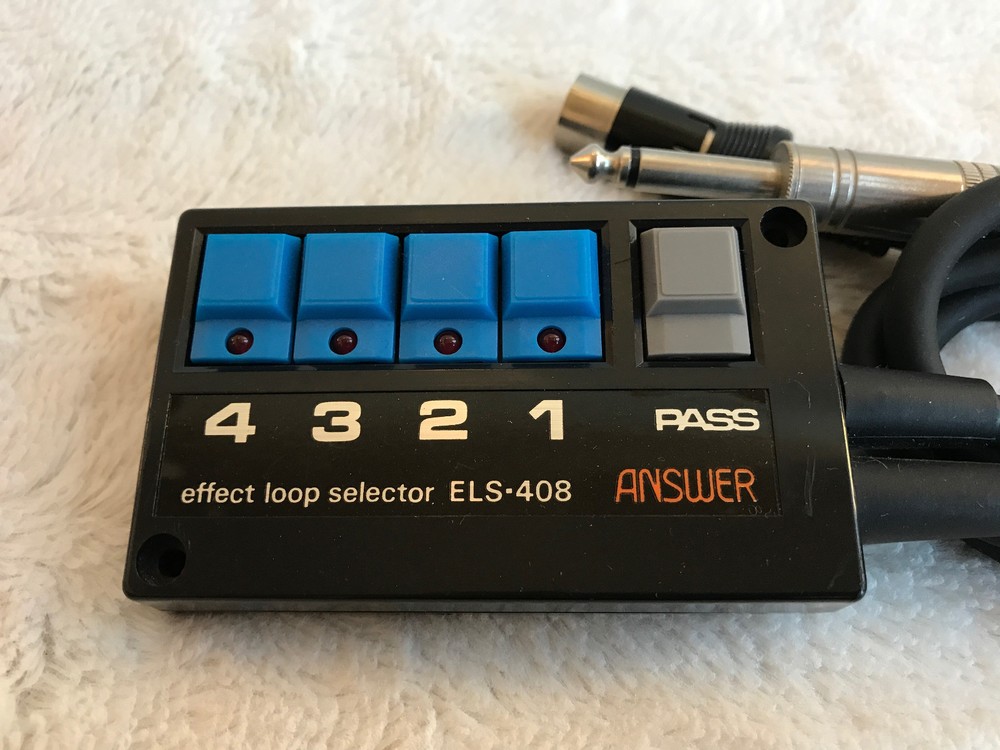 Answer ELS-408 Effect Loop Selector Pad Replacement Part Working
